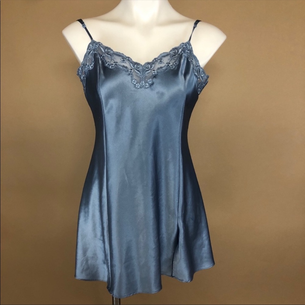100% SILK VINTAGE LABEL SLIP